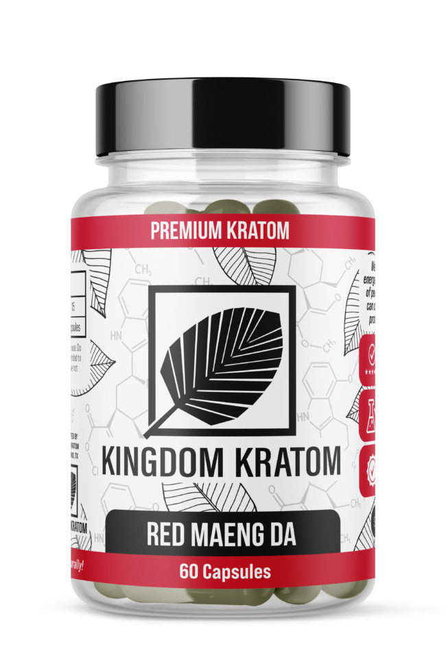 Red Maeng Da Kratom Capsules