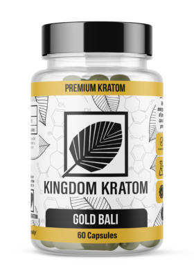 Gold Bali Kratom Capsules