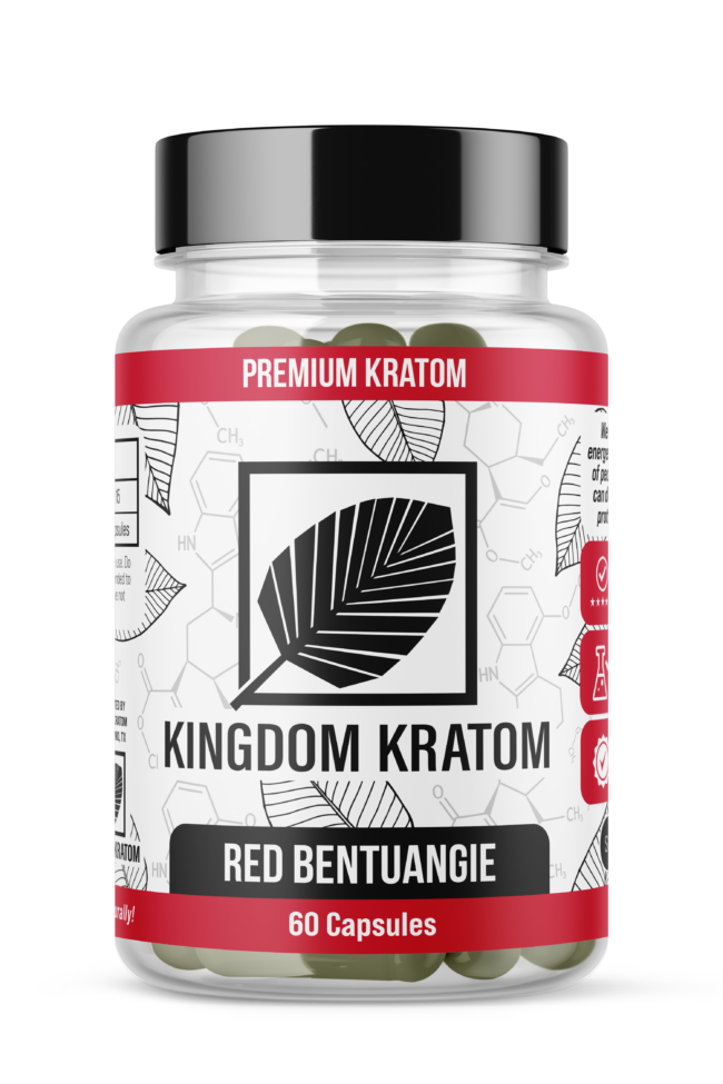 Red Bentuangie Kratom Capsules