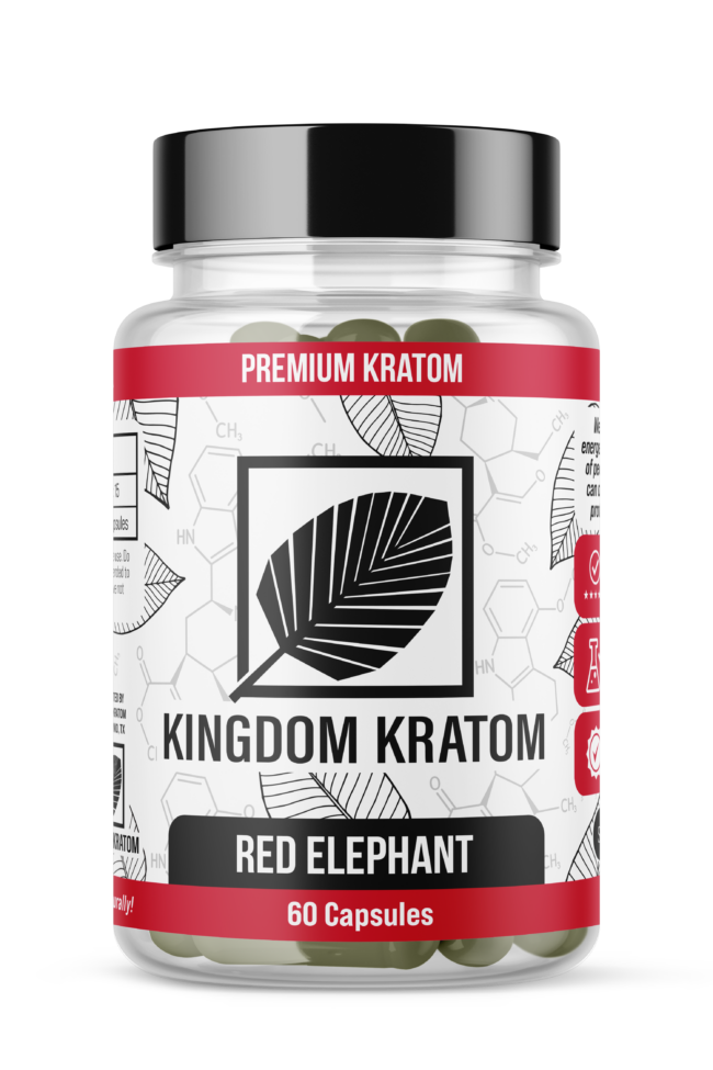 Red Elephant Kratom Capsules