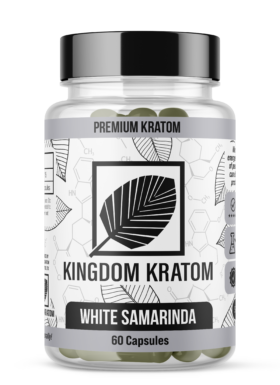 White Samarinda Kratom Capsules