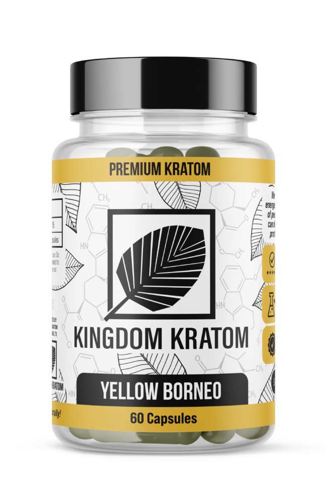 Yellow Borneo Kratom Capsules