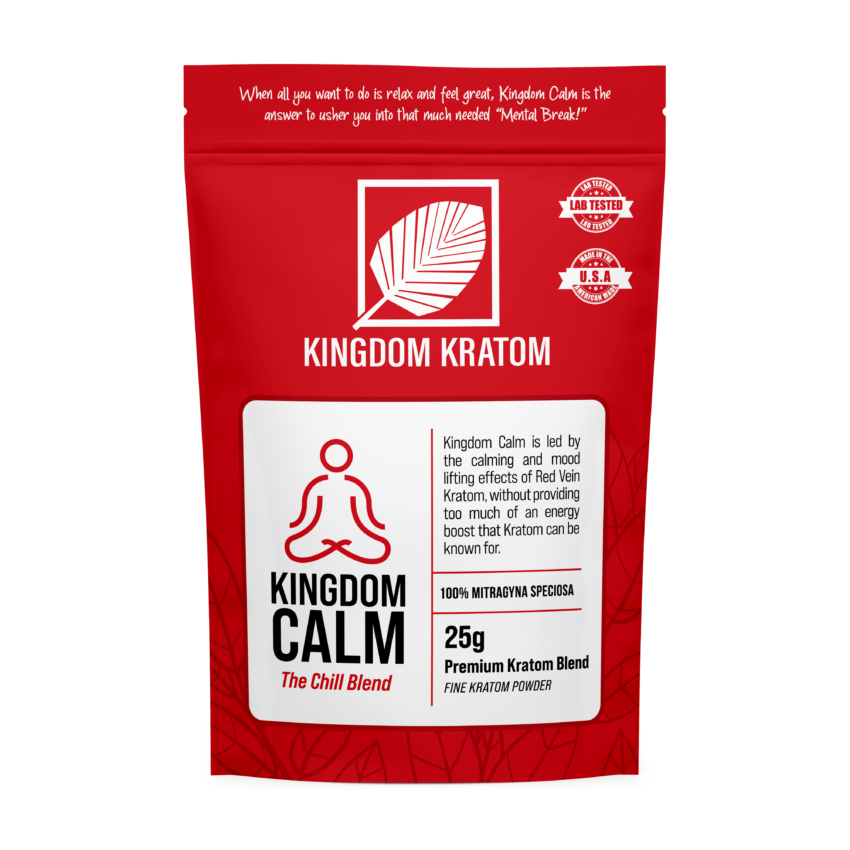 Calm Red Blend Kratom Powder 25g