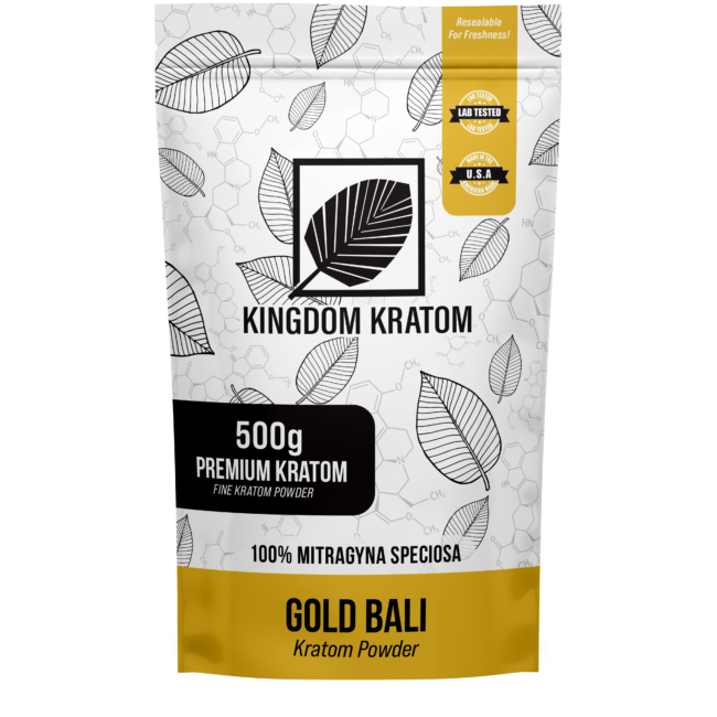 Gold Bali Kratom Powder 500g