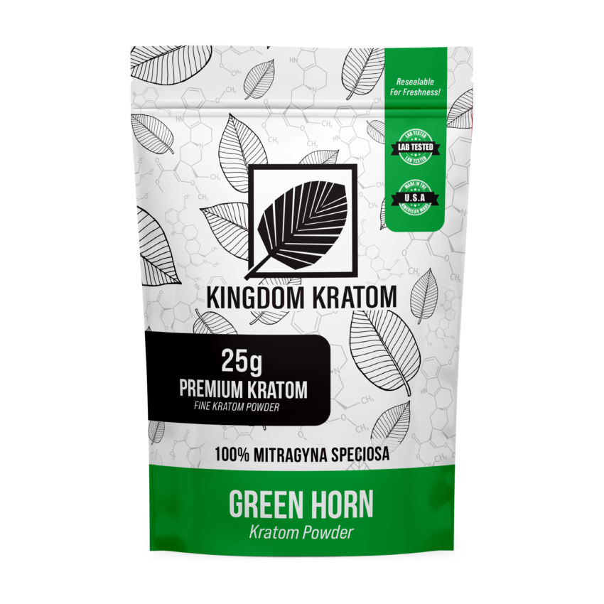 Green Horn 25g Kratom Powder