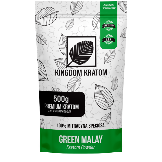 Green Malay Kratom Powder 500g