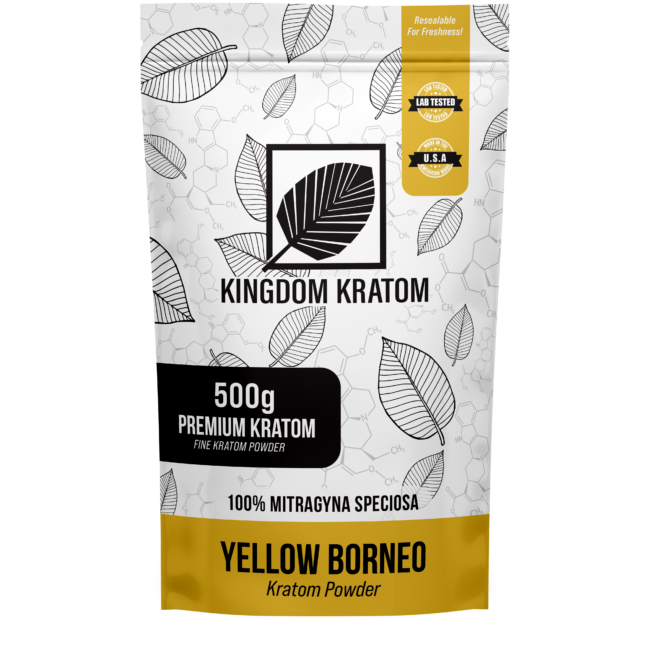 Yellow Borneo Kratom Powder 500g