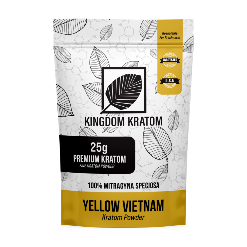 Yellow Vietnam Kratom Powder 25g