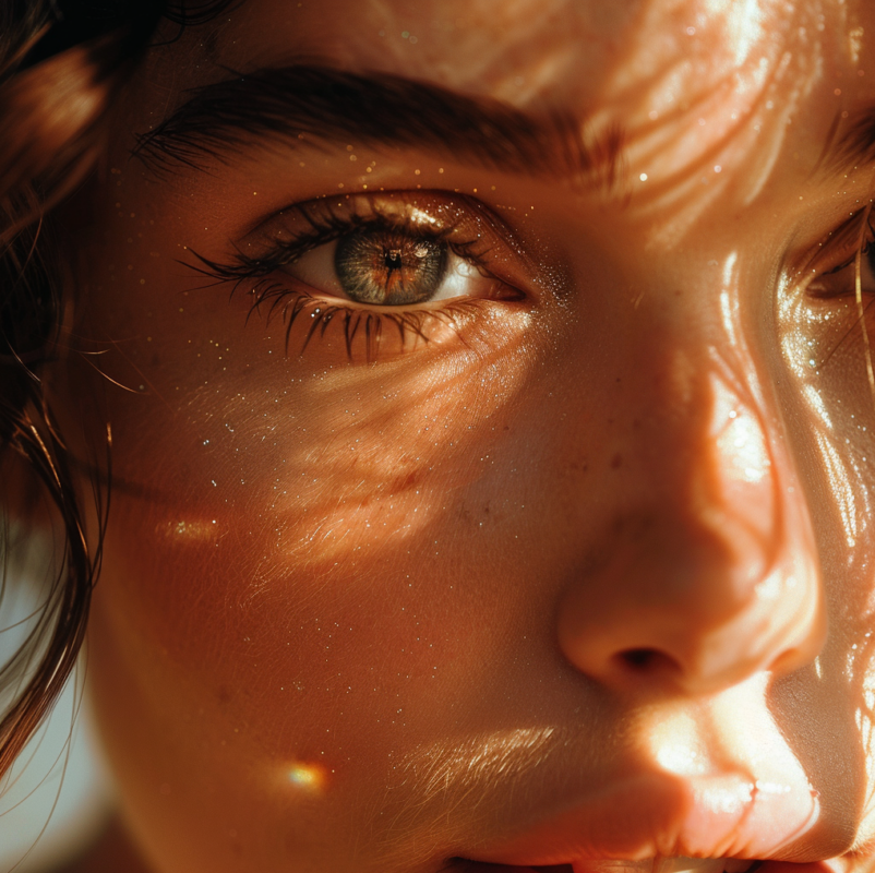 woman eye